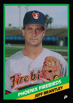 1988 CMC Phoenix Firebirds #5 Jeff Brantley Front