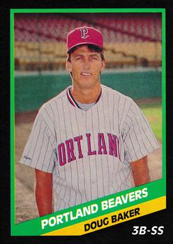 1988 CMC Portland Beavers #13 Doug Baker Front