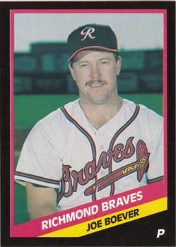 1988 CMC Richmond Braves #9 Joe Boever Front