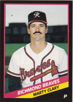 1988 CMC Richmond Braves #10 Marty Clary Front