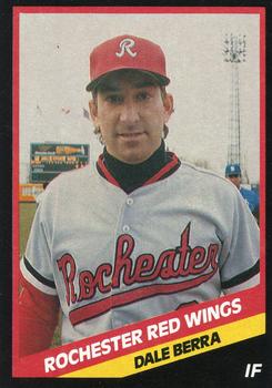 1988 CMC Rochester Red Wings #12 Dale Berra Front