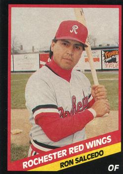 1988 CMC Rochester Red Wings #16 Ron Salcedo Front