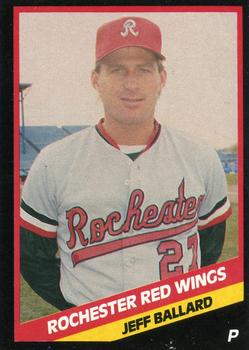 1988 CMC Rochester Red Wings #1 Jeff Ballard Front