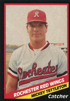 1988 CMC Rochester Red Wings #21 Mickey Tettleton Front