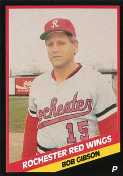 1988 CMC Rochester Red Wings #5 Bob Gibson Front