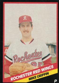 1988 CMC Rochester Red Wings #7 Mike Griffin Front