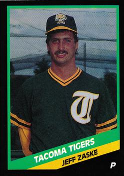 1988 CMC Tacoma Tigers #6 Jeff Zaske Front