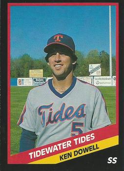 1988 CMC Tidewater Tides #14 Ken Dowell Front
