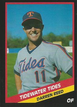 1988 CMC Tidewater Tides #16 Darren Reed Front