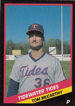 1988 CMC Tidewater Tides #7 Tom McCarthy Front