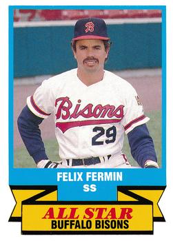 1988 CMC Triple A All-Stars #5 Felix Fermin Front