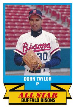 1988 CMC Triple A All-Stars #11 Dorn Taylor Front