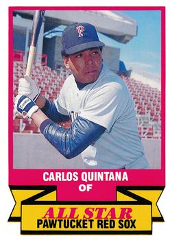 1988 CMC Triple A All-Stars #22 Carlos Quintana Front