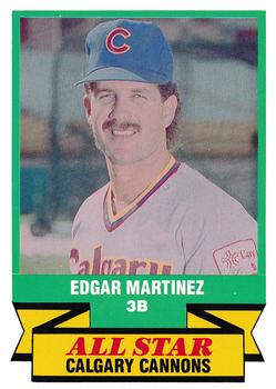 1988 CMC Triple A All-Stars #34 Edgar Martinez Front