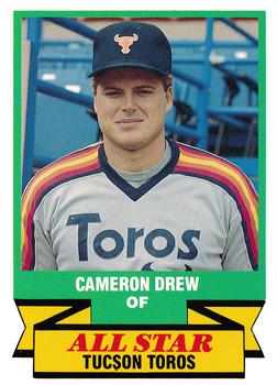 1988 CMC Triple A All-Stars #37 Cameron Drew Front