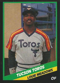 1988 CMC Tucson Toros #20 Louie Meadows Front