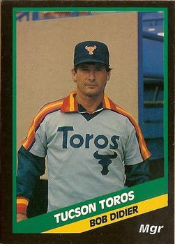 1988 CMC Tucson Toros #24 Bob Didier Front