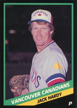 1988 CMC Vancouver Canadians #10 Jack Hardy Front