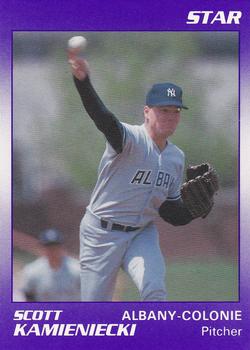 1990 Star Albany-Colonie Yankees #7 Scott Kamieniecki Front