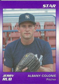 1990 Star Albany-Colonie Yankees #15 Jerry Rub Front