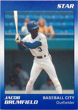 1990 Star Baseball City Royals #3 Jacob Brumfield Front