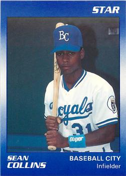 1990 Star Baseball City Royals #4 Sean Collins Front