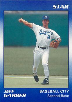 1990 Star Baseball City Royals #8 Jeff Garber Front