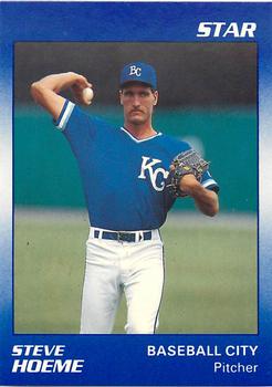 1990 Star Baseball City Royals #11 Steve Hoeme Front