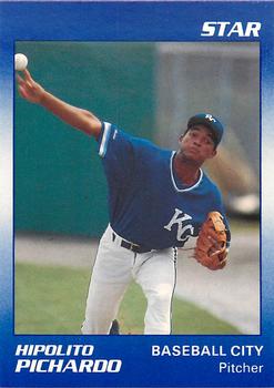 1990 Star Baseball City Royals #19 Hipolito Pichardo Front