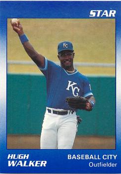 1990 Star Baseball City Royals #24 Hugh Walker Front