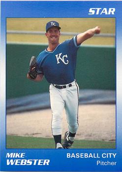 1990 Star Baseball City Royals #26 Mike Webster Front