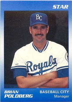 1990 Star Baseball City Royals #28 Brian Poldberg Front