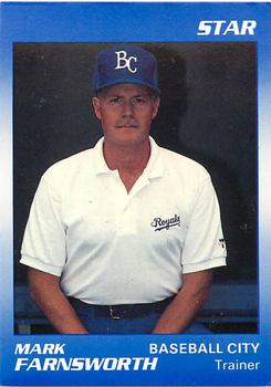 1990 Star Baseball City Royals #31 Mark Farnsworth Front