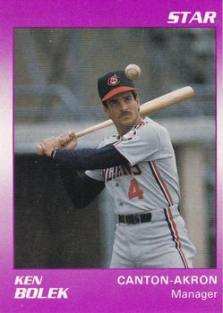 1990 Star Canton-Akron Indians #20 Ken Bolek Front