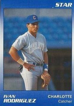 1990 Star Charlotte Rangers #22 Ivan Rodriguez Front