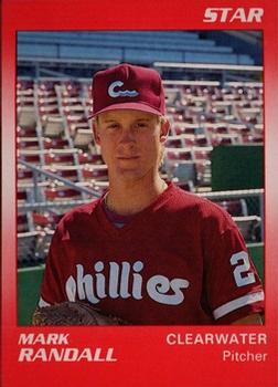 1990 Star Clearwater Phillies #18 Mark Randall Front