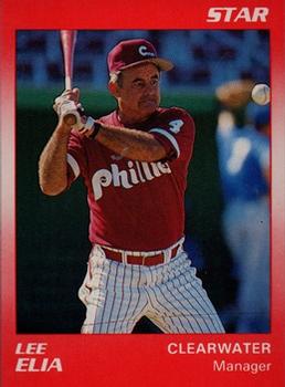 1990 Star Clearwater Phillies #26 Lee Elia Front