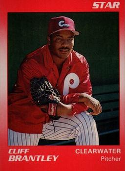 1990 Star Clearwater Phillies #3 Cliff Brantley Front