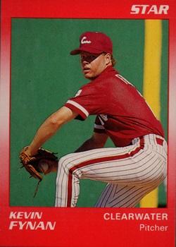 1990 Star Clearwater Phillies #7 Kevin Fynan Front