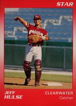 1990 Star Clearwater Phillies #8 Jeff Hulse Front
