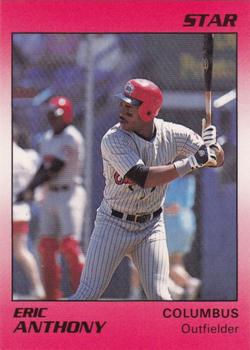 1990 Star Columbus Mudcats #3 Eric Anthony Front