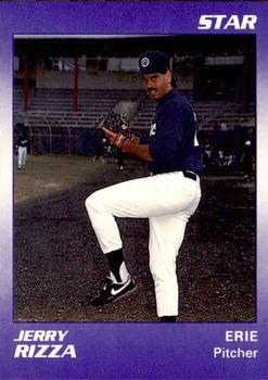 1990 Star Erie Sailors #20 Jerry Rizza Front