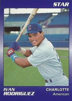 1990 Star Florida State League All-Stars #41 Ivan Rodriguez Front