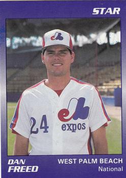 1990 Star Florida State League All-Stars #6 Dan Freed Front