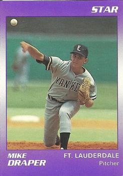 1990 Star Ft. Lauderdale Yankees #5 Mike Draper Front