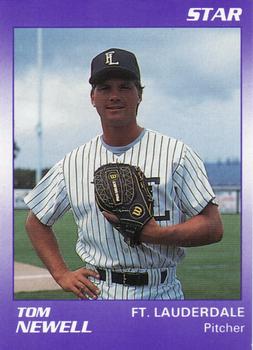 1990 Star Ft. Lauderdale Yankees #14 Tom Newell Front