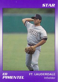 1990 Star Ft. Lauderdale Yankees #17 Ed Pimentel Front