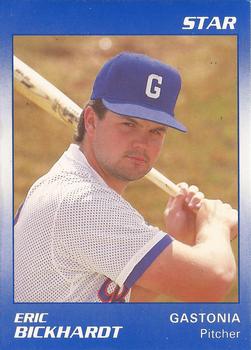 1990 Star Gastonia Rangers #2 Eric Bickhardt Front