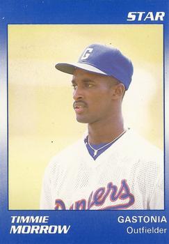 1990 Star Gastonia Rangers #15 Timmie Morrow Front