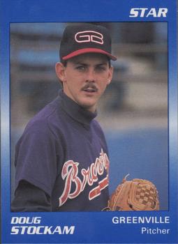1990 Star Greenville Braves #18 Doug Stockam Front